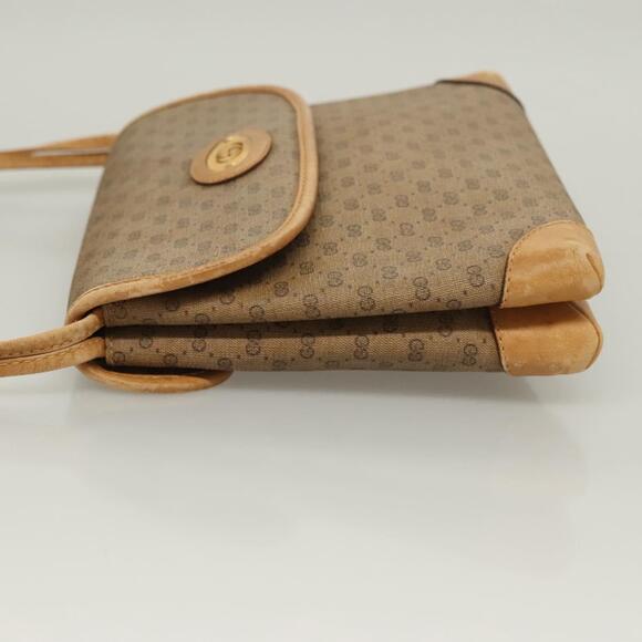 GUCCI Micro GG Supreme Shoulder Bag Pvc Beige Gold 007 92 007 92 - Picture 5 of 13